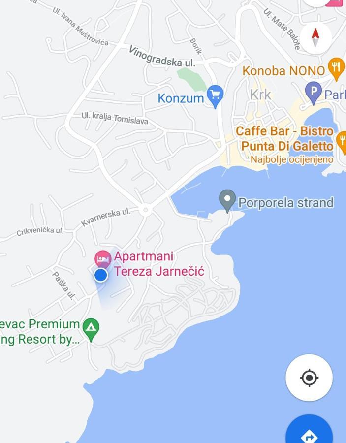 Studio Apartmani “Jarnecic” Кърк Екстериор снимка